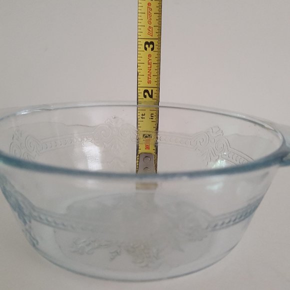 Vintage Fire-King Oven Glass Small 8oz Casserole Dish with Lid - Picture 8 of 10
